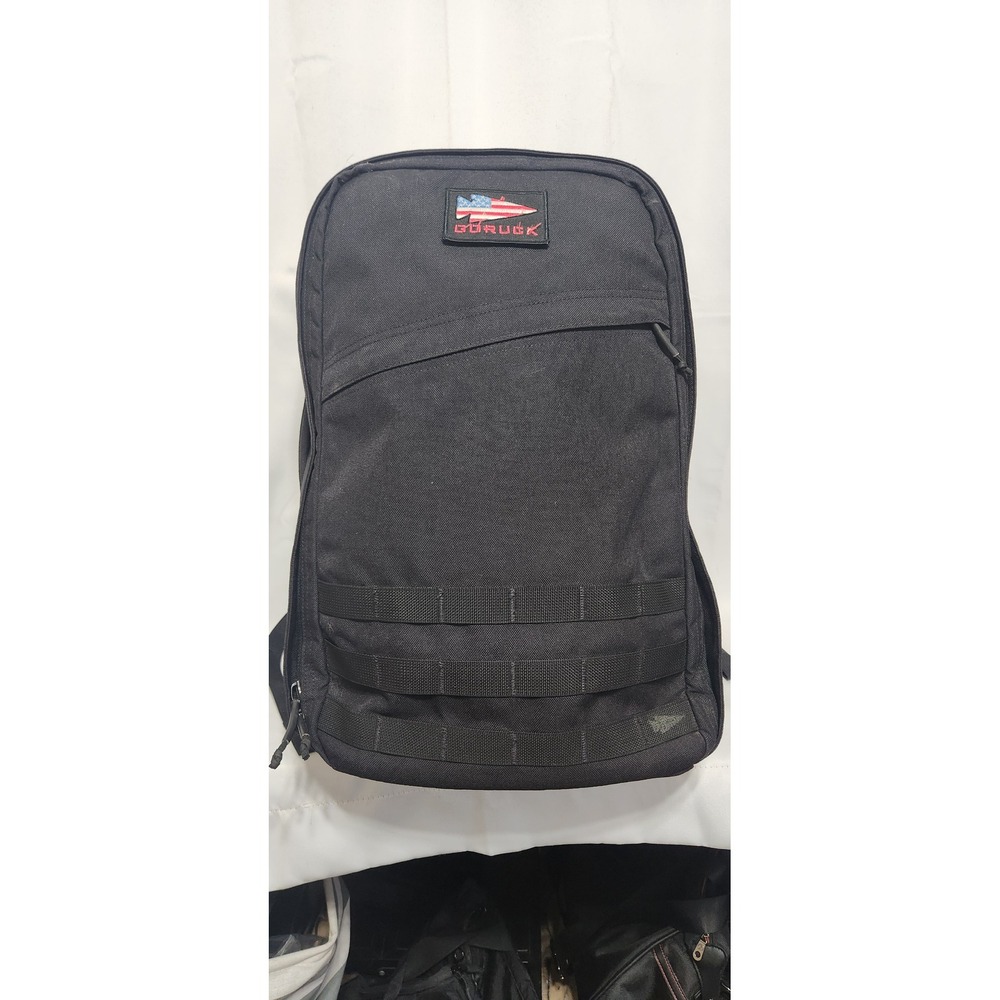 GORUCK GR2cRucker Training Backpack Black Tactical Rucking Bag MOLLE Webbing